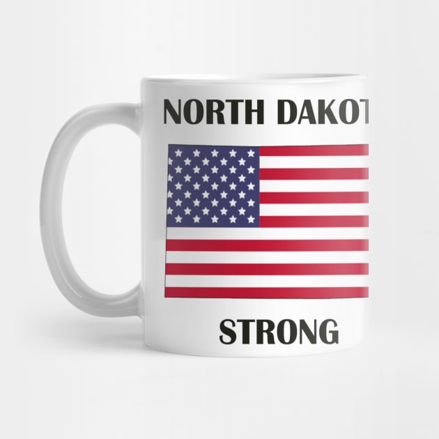 North Dakota Strong by PRINT-LAND